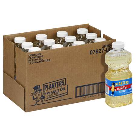 PLANTERS Planters 100% Pure Peanut Oil 24 oz. Plastic Bottle, PK12 10029000078274